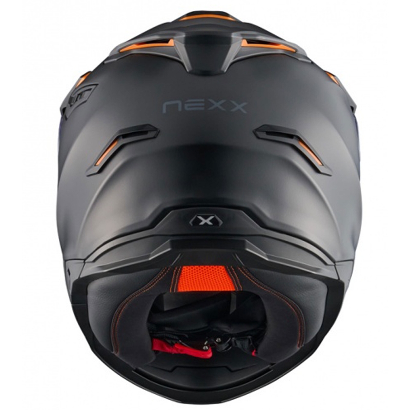 Enduro motorhelm NEXX Y.TRAVL effen matzwart
