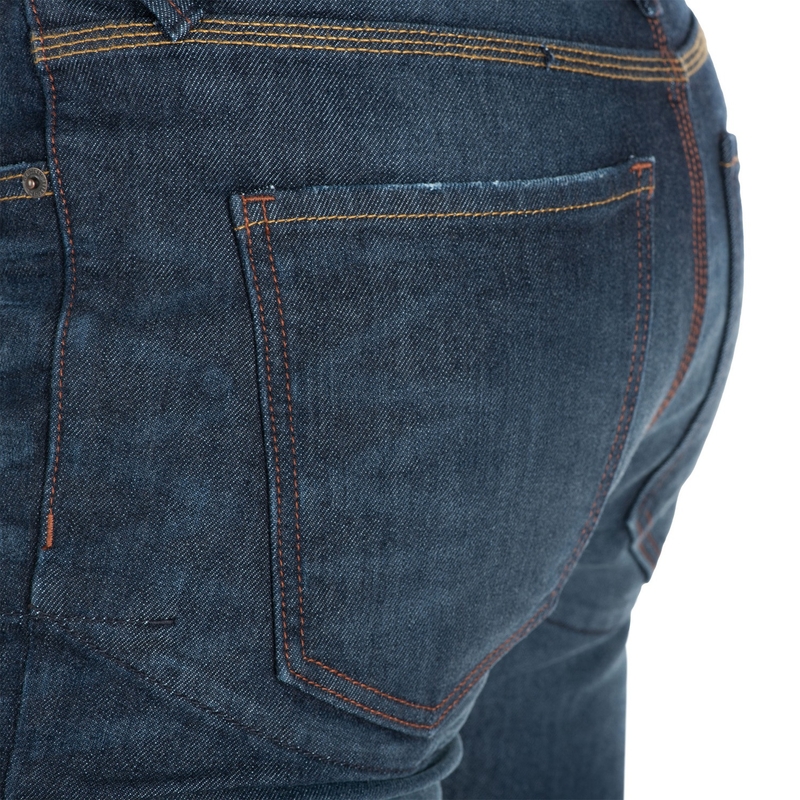 Oxford Original Approved AAA Straight Jeans in blauw