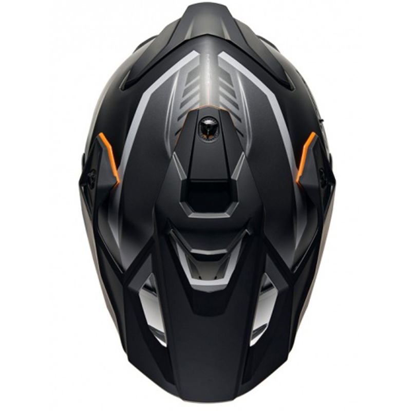 Enduro motorhelm NEXX Y.TRAVL Quest mat zwart-grijs