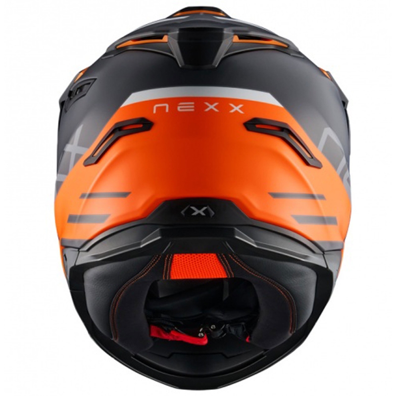 Enduro motorhelm NEXX Y.TRAVL Quest mat oranje