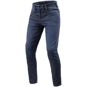 Revit Kai Skinny Mid Grey Stone Motorcycle Jeans