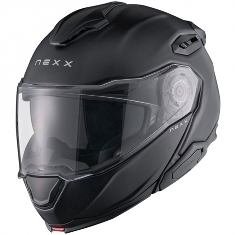 Nexx X.Lifetour Plain matzwarte opklapbare motorhelm uitverkoop