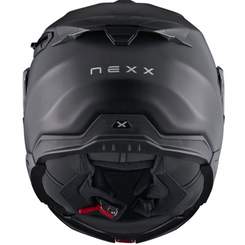 Nexx X.Lifetour Plain matzwarte opklapbare motorhelm uitverkoop