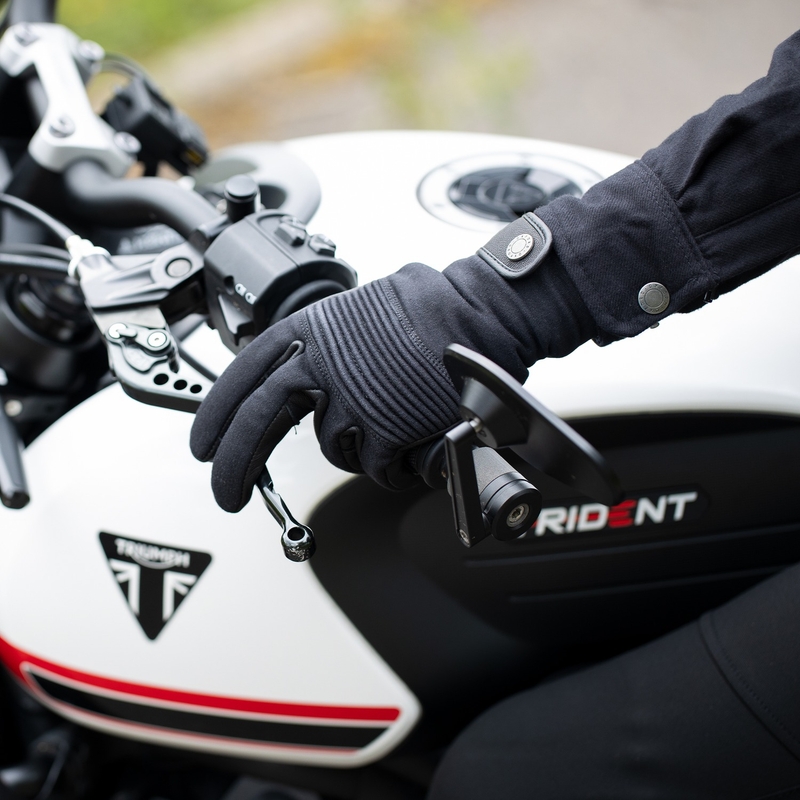 Oxford Kickback Motorcyclehandschoenen voor dames Zwart