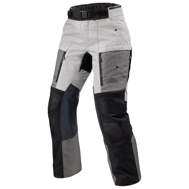 Revit Sand 5 H2O dames motorbroek zilver-zwart