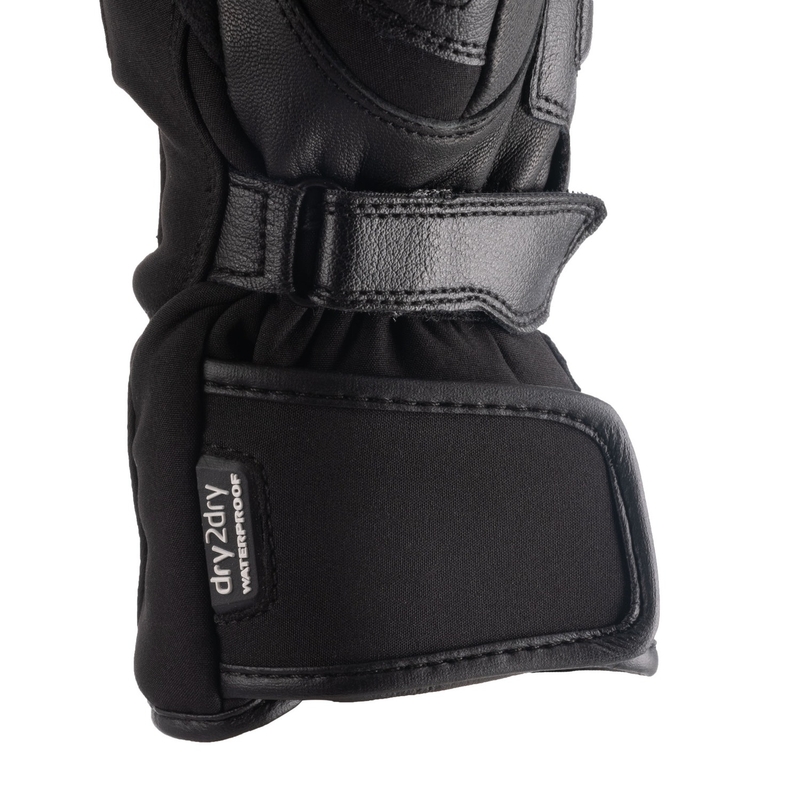 Oxford Omega 1.0 motorhandschoenen voor dames. Dry2Dry™ zwart