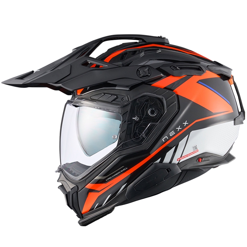 Enduro motorhelm Nexx X.WED3 Gobi oranje-wit te koop uitverkoop