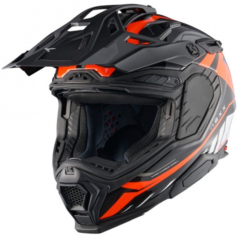Enduro motorhelm Nexx X.WED3 Gobi oranje-wit te koop uitverkoop