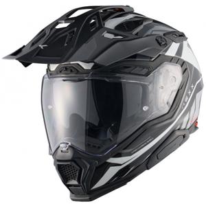 Enduro motorhelm Nexx X.WED3 Gobi wit-grijs