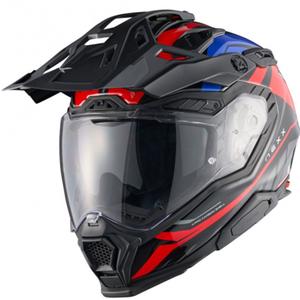 Enduro motorhelm Nexx X.WED3 Gobi blauw-rood