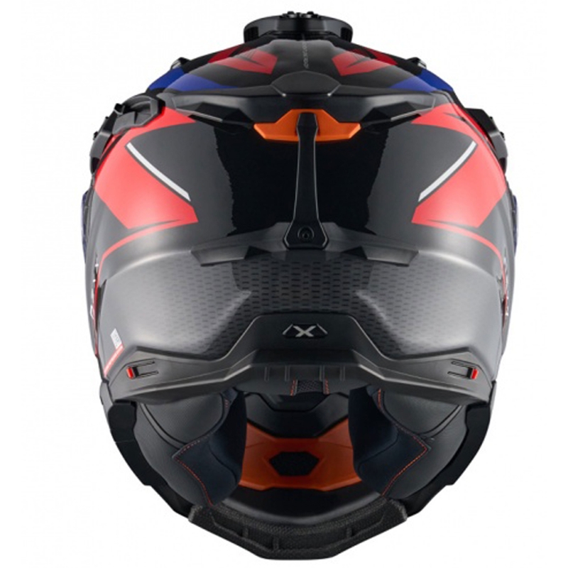 Enduro motorhelm Nexx X.WED3 Gobi blauw-rood