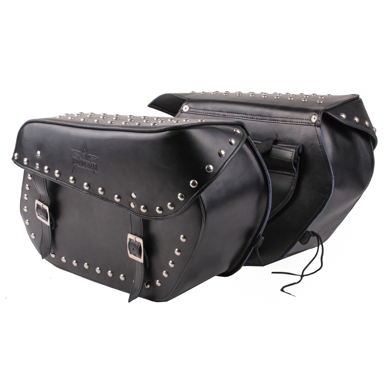 Kožené brašny na motorku Roadstar Studs výprodej