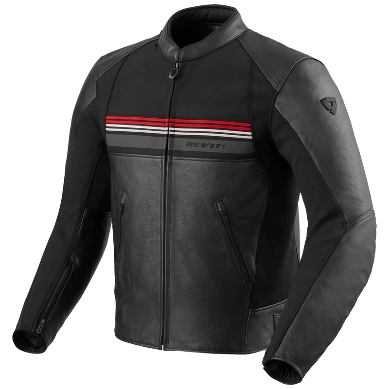 Revit Mile 2 motorjack zwart-rood