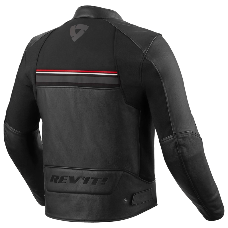 Revit Mile 2 motorjack zwart-rood