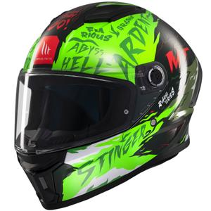 MT Stinger 2 Ardent integraal motorhelm groen