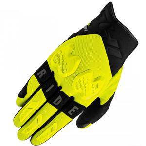 Motorhandschoenen Shima Drift fluo geel-zwart