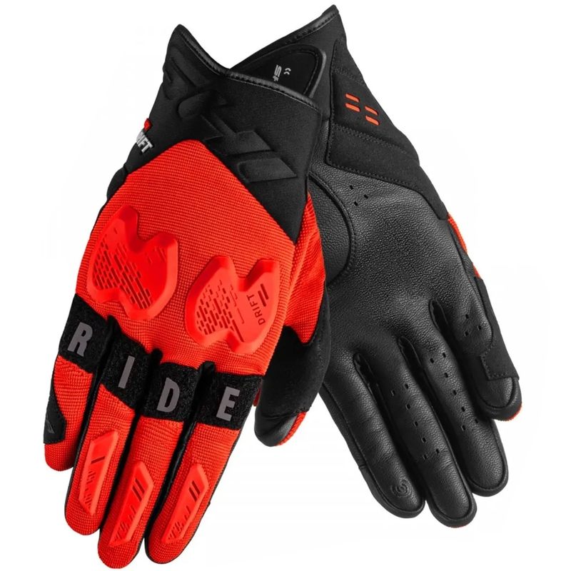Motorhandschoenen Shima Drift rood-zwart
