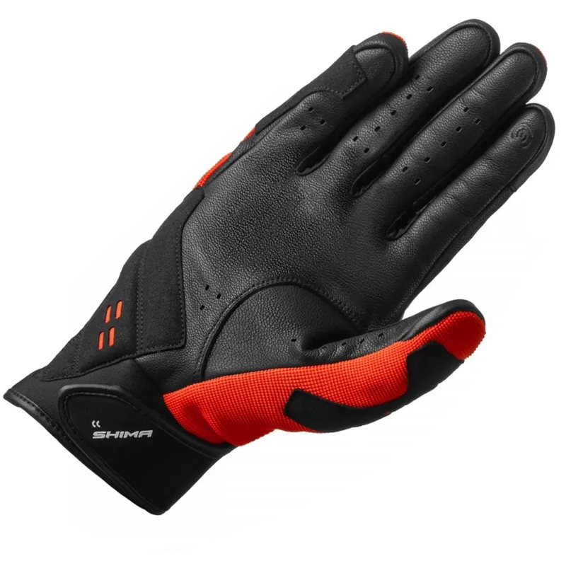 Motorhandschoenen Shima Drift rood-zwart