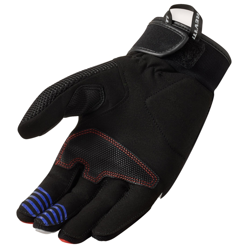 Revit Surge motorhandschoenen zwart-rood