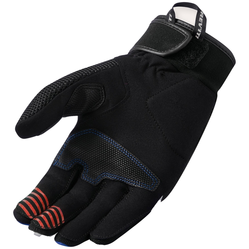 Revit Surge motorhandschoenen zwart-blauw