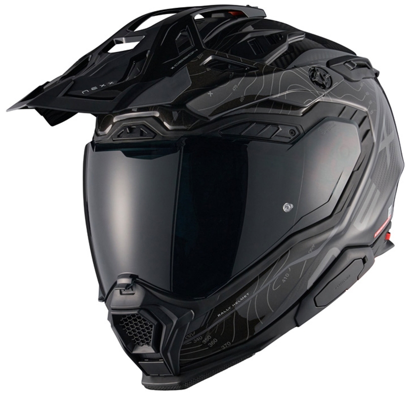 Enduro motorhelm Nexx X.WED3 Furka zwart-grijs