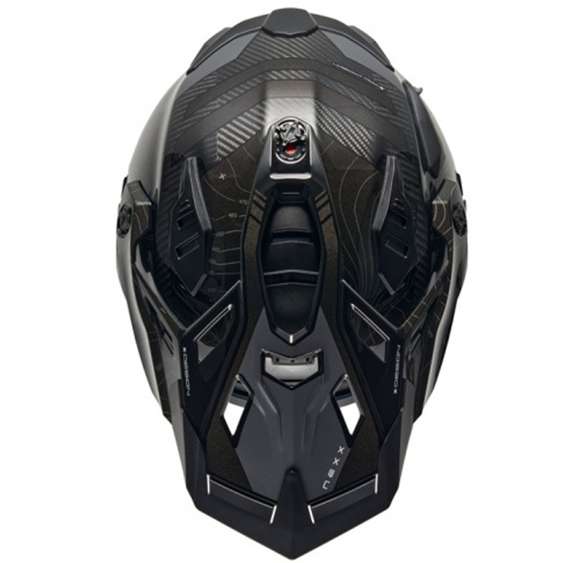 Enduro motorhelm Nexx X.WED3 Furka zwart-grijs
