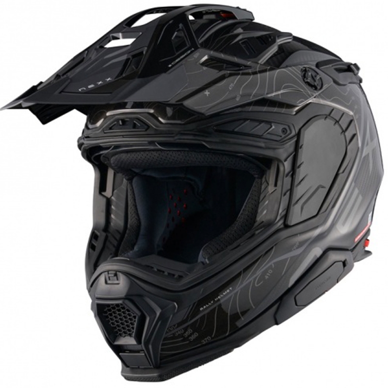 Enduro motorhelm Nexx X.WED3 Furka zwart-grijs