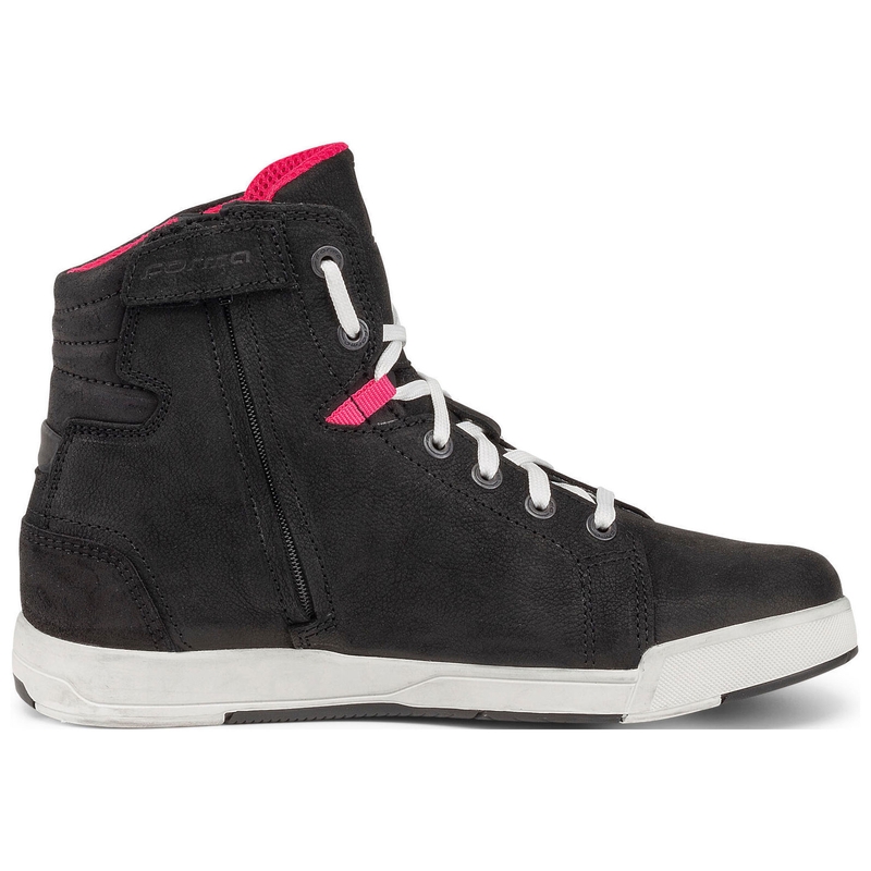 Dames Forma Swift X Fit Dry Lady zwart-witte motorlaarzen