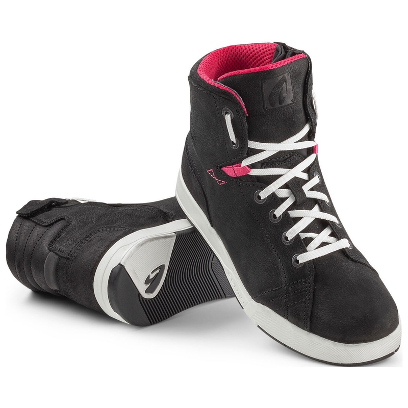 Dames Forma Swift X Fit Dry Lady zwart-witte motorlaarzen