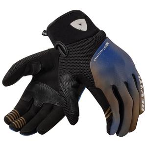 Revit Surge motorhandschoenen camo-blauw