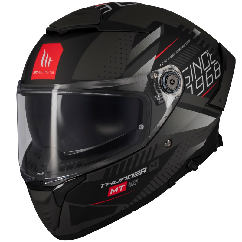Integraal motorhelm MT Thunder 4 SV Luminence matzwart