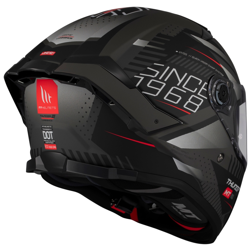 Integraal motorhelm MT Thunder 4 SV Luminence matzwart