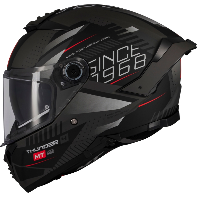 Integraal motorhelm MT Thunder 4 SV Luminence matzwart
