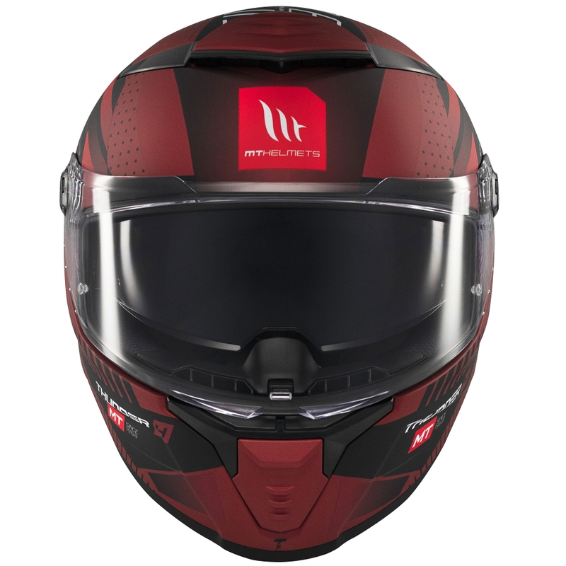 MT Thunder 4 SV Luminence integraal motorhelm mat rood