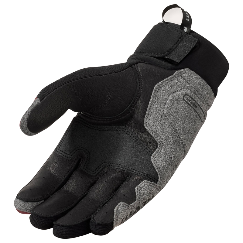 Revit Kinetic 2 motorhandschoenen zwart en rood