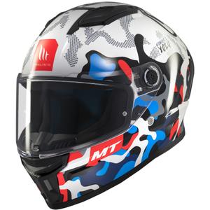 MT Stinger 2 Yozu integraal motorhelm wit-blauw
