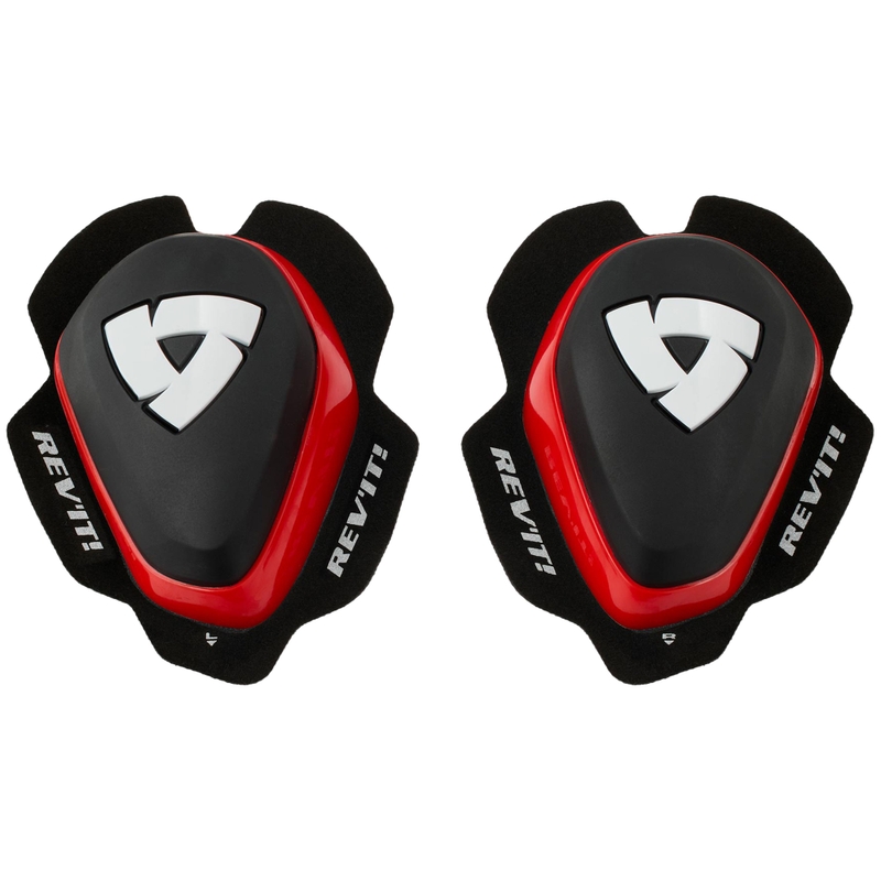 Knieschuivers Revit Knieschuiverset 2 rood-zwart-wit