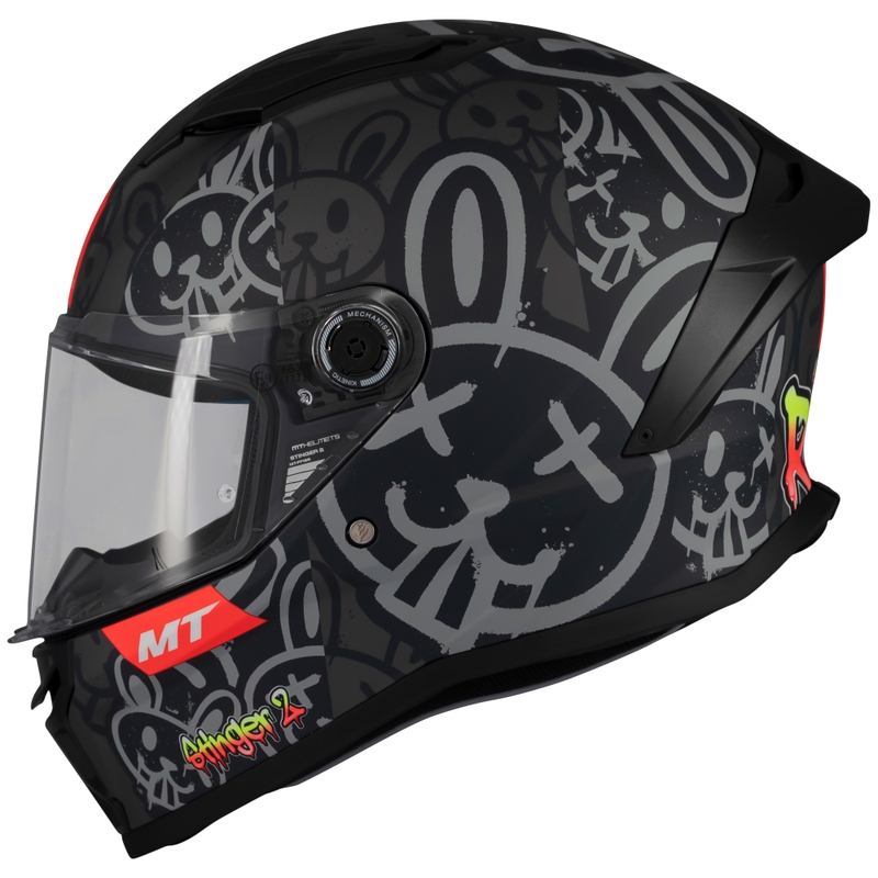 MT Stinger 2 RAM F1 integraalhelm zwart-grijs