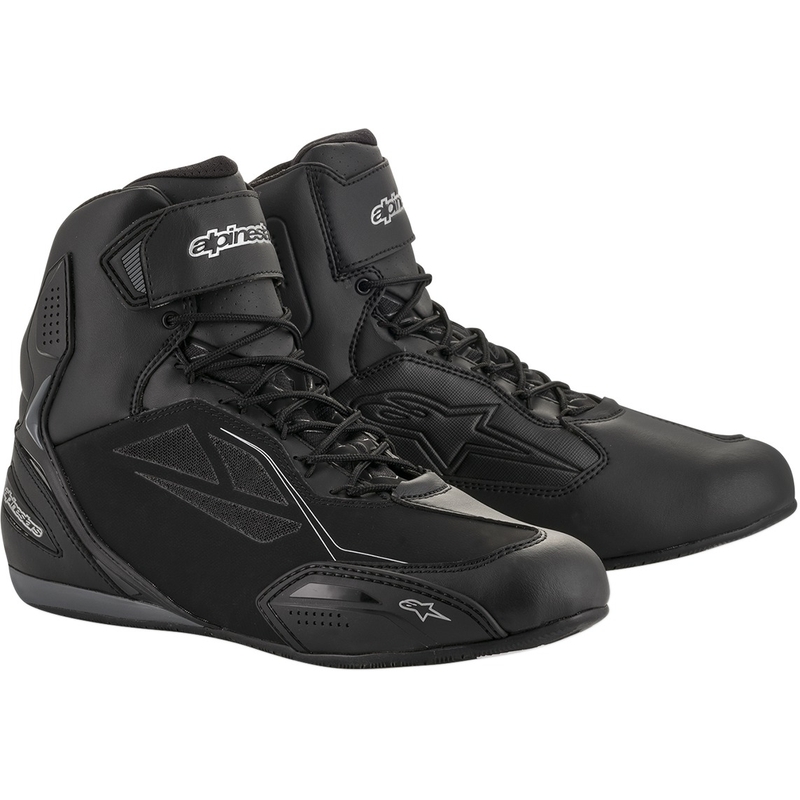Alpinestars Stella Faster 3 Drystar zwarte en zilveren motorlaarzen voor dames