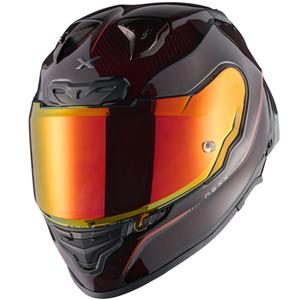 Integraalhelm voor motorfiets Nexx X.R3R Hagibis Carbon rood