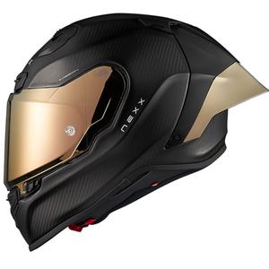Integraal motorhelm Nexx X.R3R Zero PRO 2 Carbon mat goud