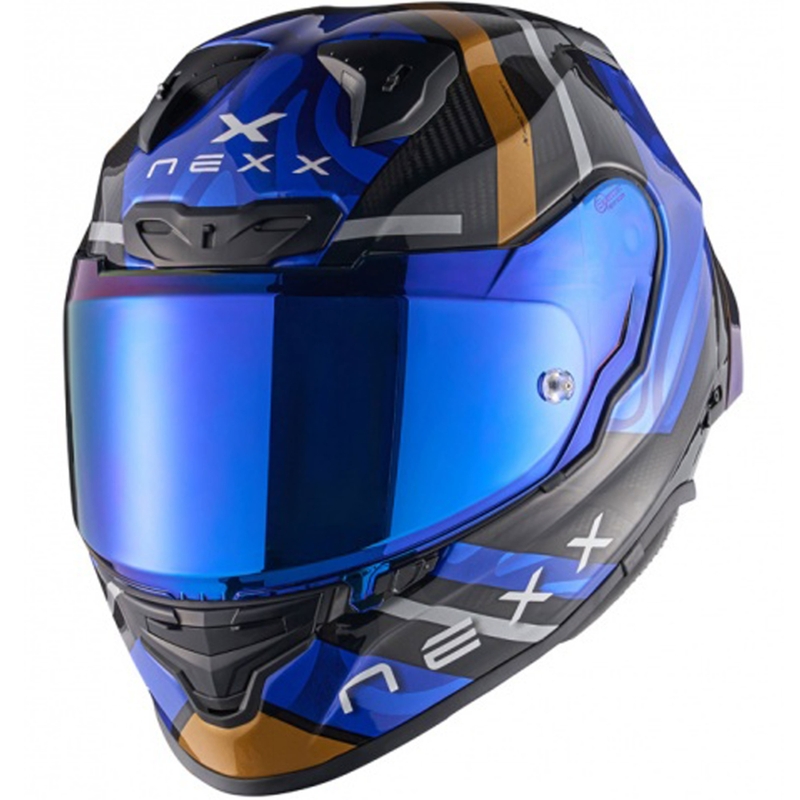 Nexx X.R3R Swirl integraal motorhelm donkerblauw