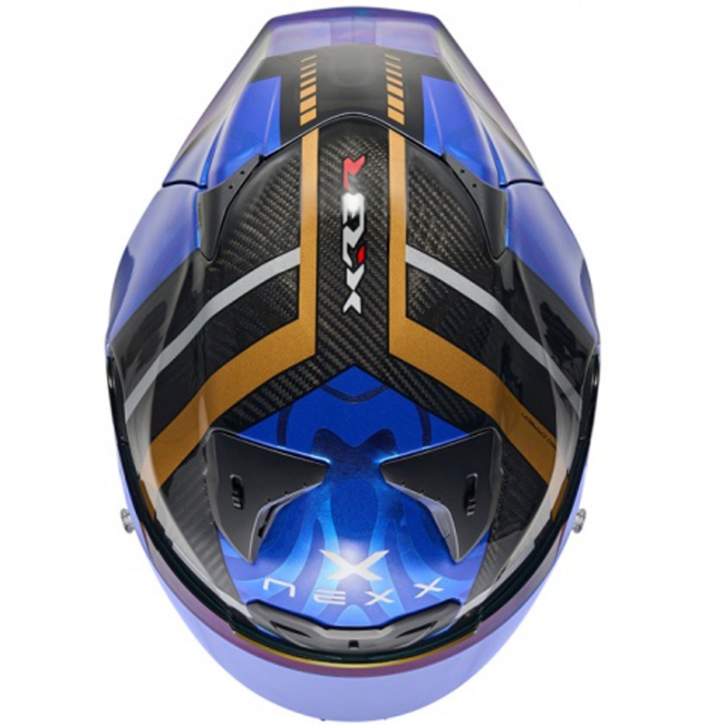 Nexx X.R3R Swirl integraal motorhelm donkerblauw