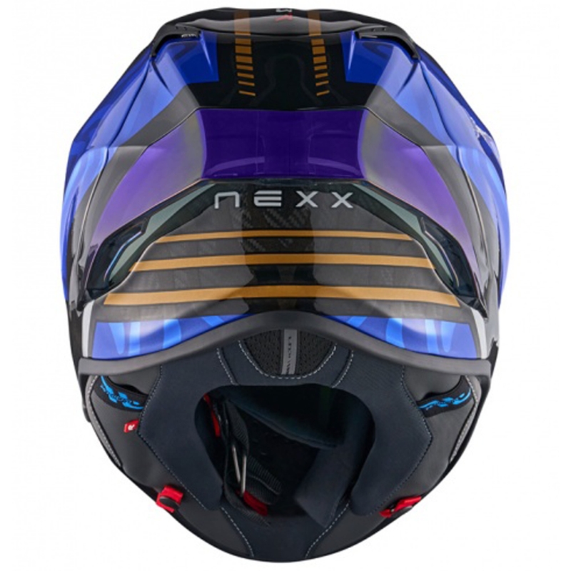 Nexx X.R3R Swirl integraal motorhelm donkerblauw