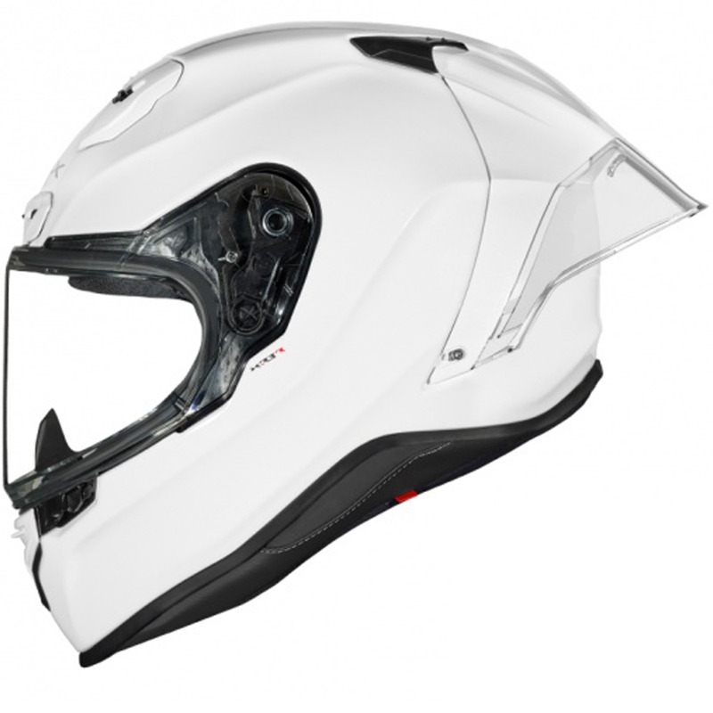 Nexx X.R3R Plain Full Face Motorhelm Wit