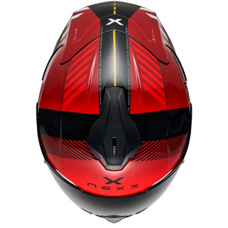 Integraalhelm NEXX Y.100R Fade rood-zwart