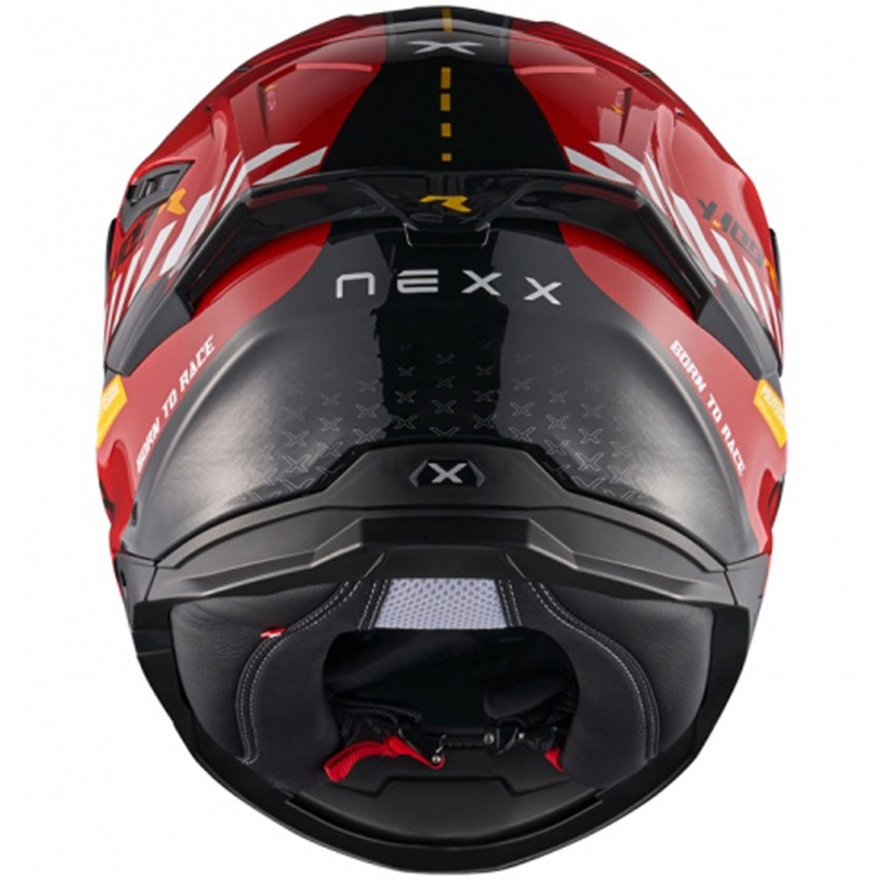 Integraalhelm NEXX Y.100R Fade rood-zwart