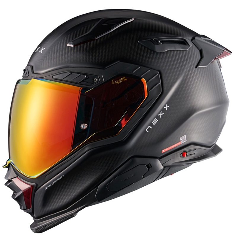 Integraal motorhelm Nexx X.WST3 Zero PRO Carbon mat rood