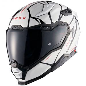 Integraal motorhelm Nexx X.WST3 B-Side wit-zwart