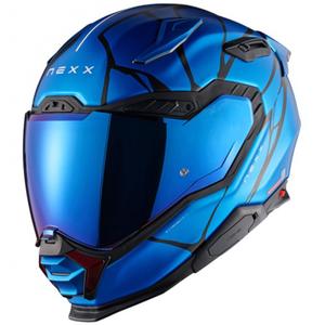 Integraal motorhelm Nexx X.WST3 B-Side blauw-zwart